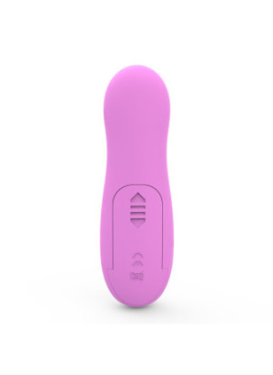 Stimulateur de clitoris par vibrations sur membranes rose 10 Vitesses De Voyage - BOZ-035PNK